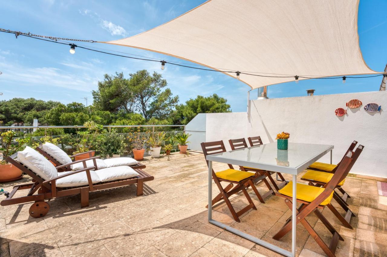 Villa Ático Playa Santandria con Piscina y Wifi Ciutadella  Exterior foto