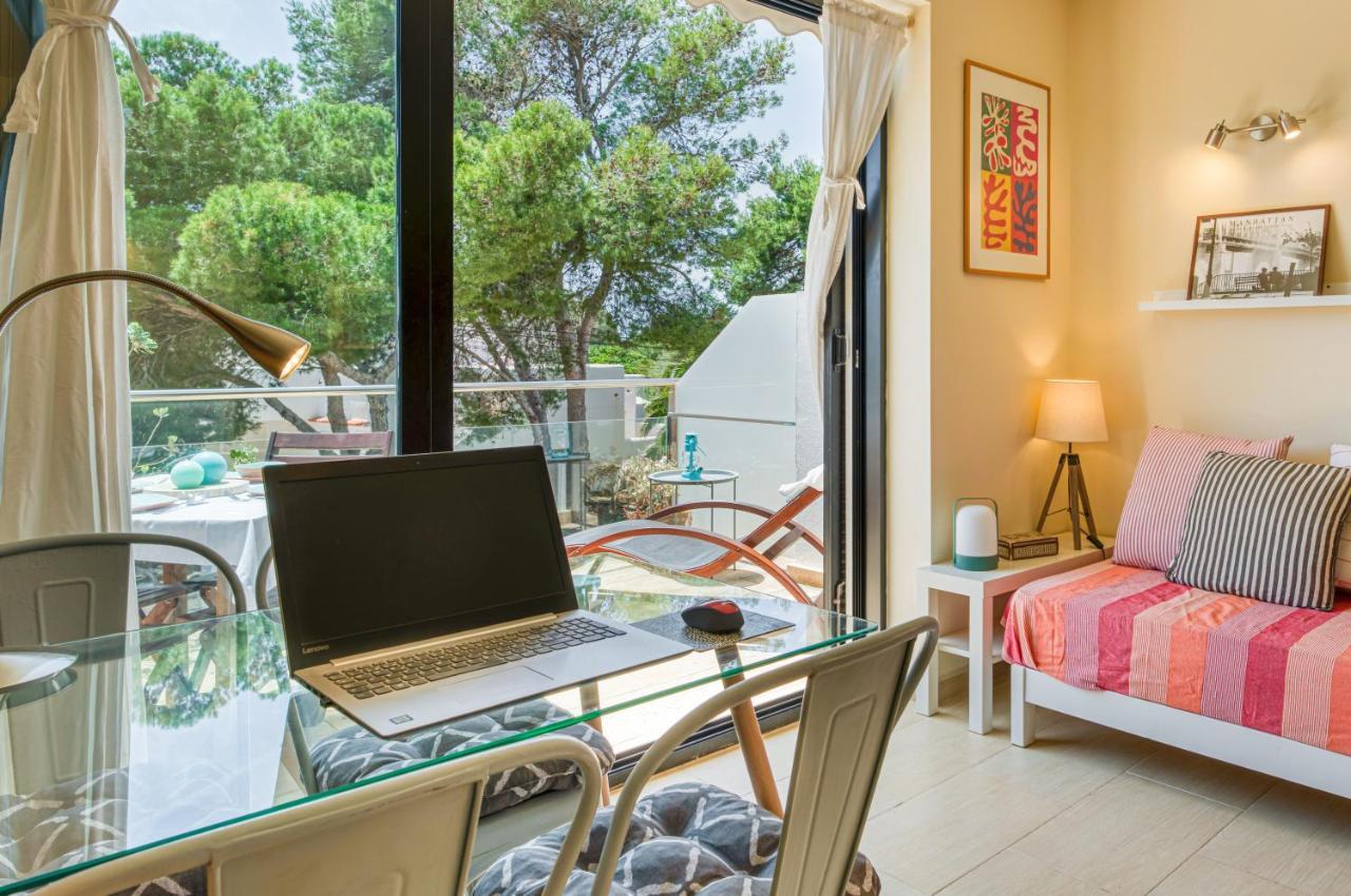 Villa Ático Playa Santandria con Piscina y Wifi Ciutadella  Exterior foto