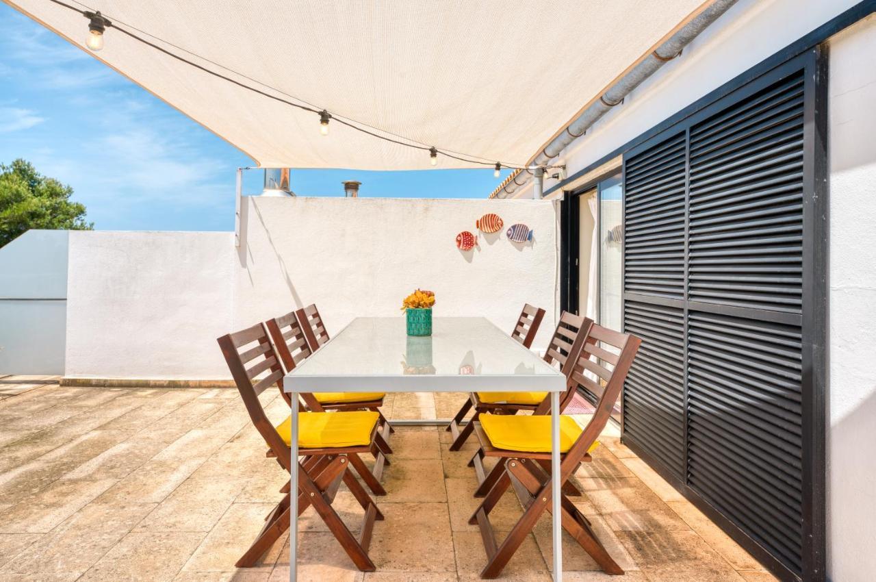 Villa Ático Playa Santandria con Piscina y Wifi Ciutadella  Exterior foto